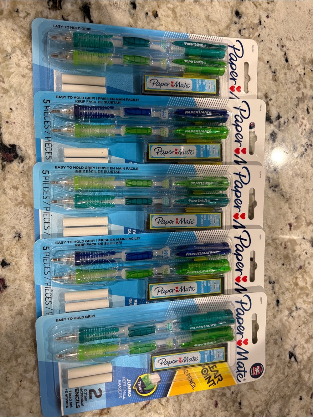 Paper Mate Clear Point Mechanical Pencil Sets.